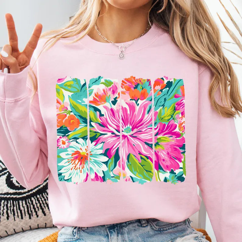 Summer Floral DTF Print
