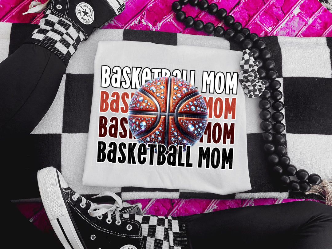 Basketball Mom DTF Print