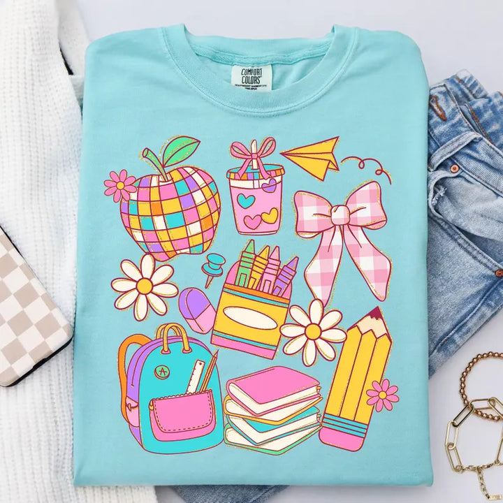 Teacher Collage DTF Print