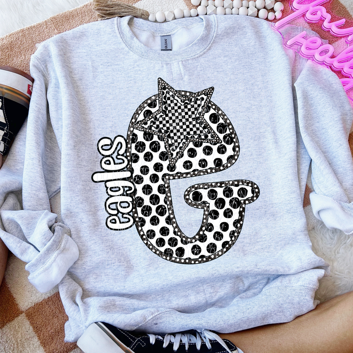 Polka Dot Mascots Youth DTF Print
