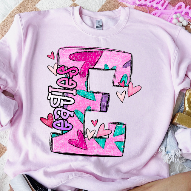 Valentine's Day Mascots DTF Print