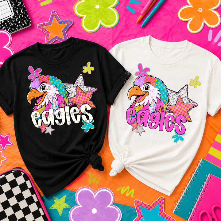 Pattern Pop Mascots DTF Print