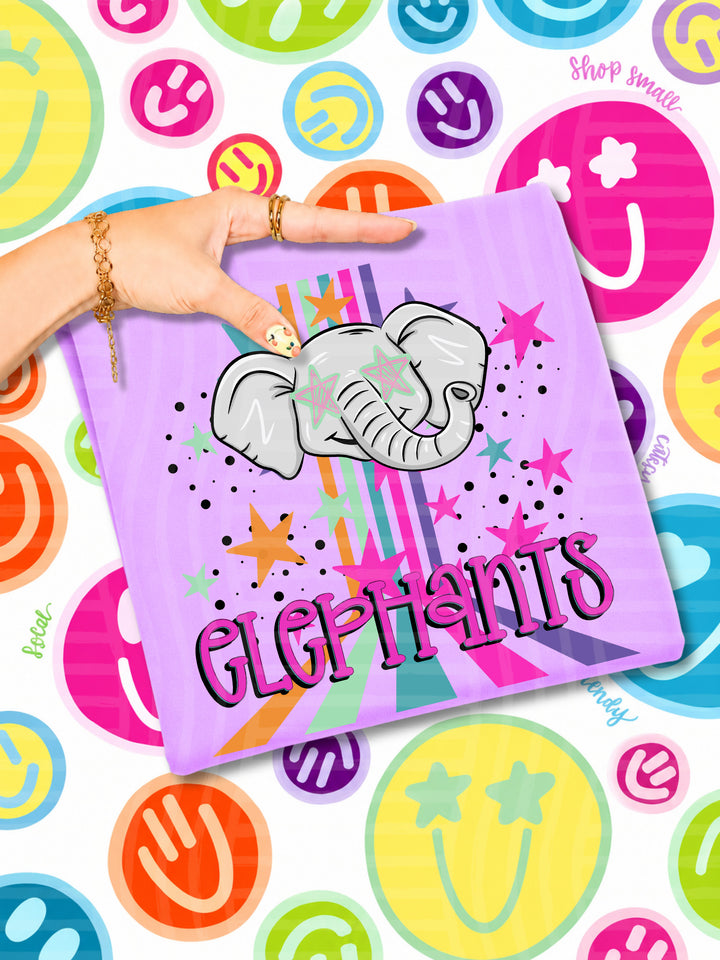 Starry Eyes Rainbow Mascots DTF Print