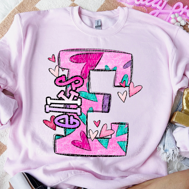 Valentine's Day Mascots DTF Print