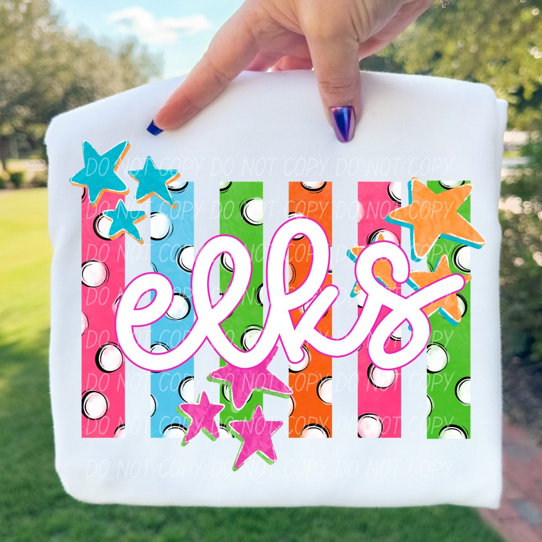 Polka Dot Pride DTF Print