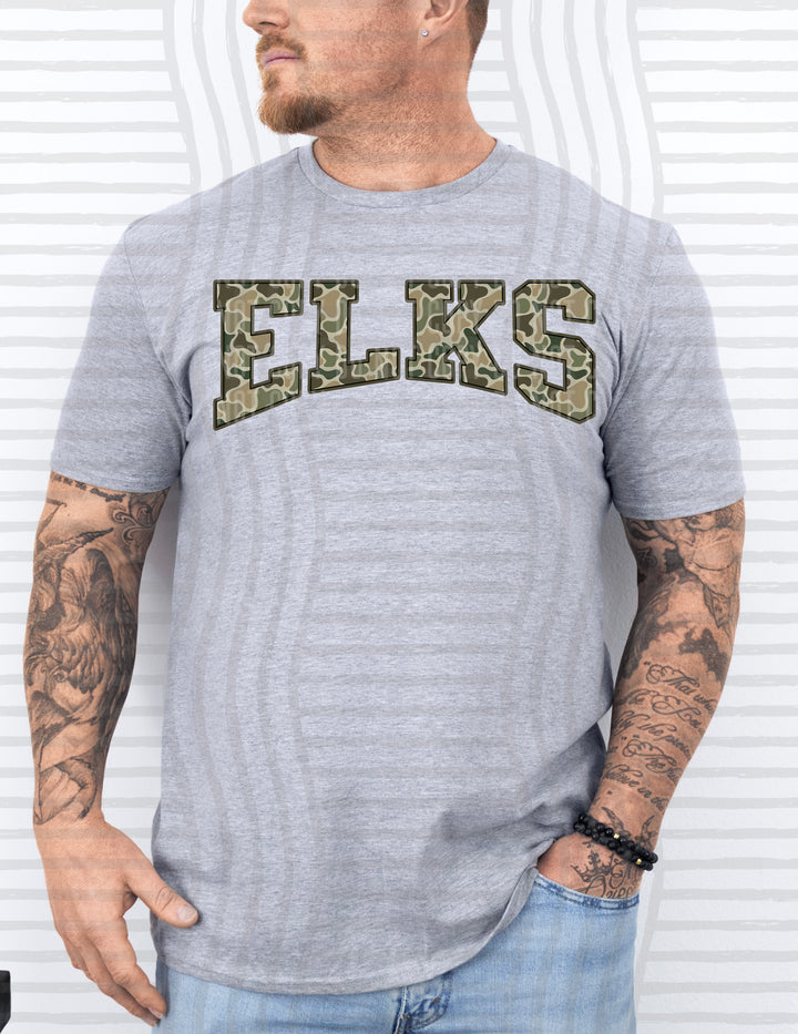 Simple Camo Arched Mascots DTF Print