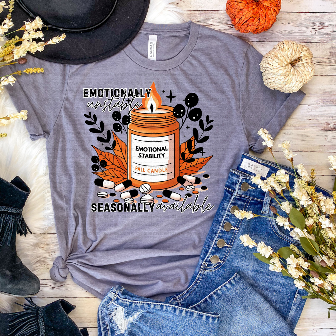 Emotionally Unstable DTF Print