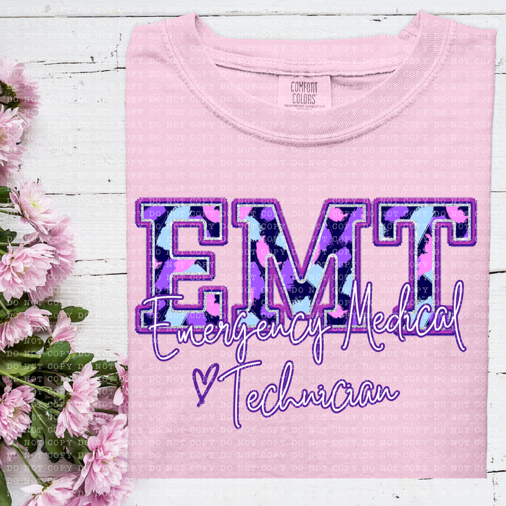 Perfectly Purple Occupations DTF Print