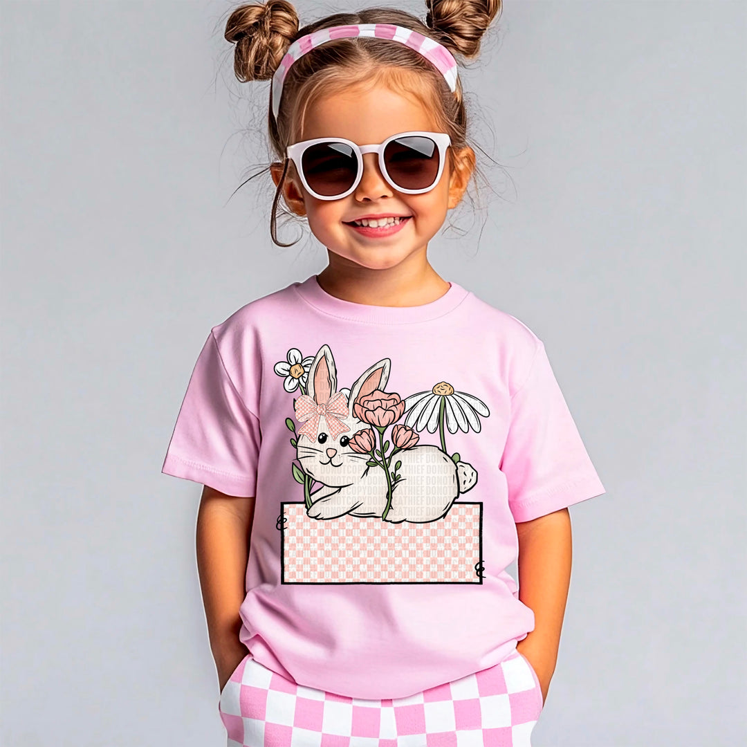 Easter Girl Name Plate Blank DTF Print
