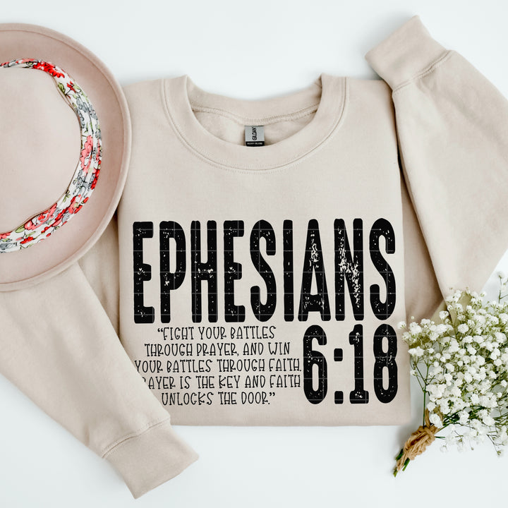 Ephesians 6:18 DTF Print