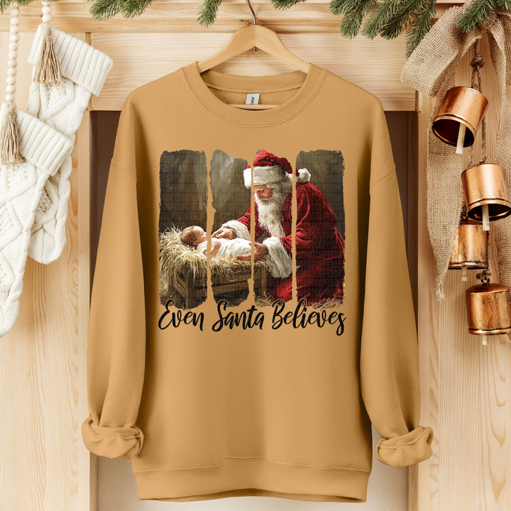 Even Santa Believes DTF Print