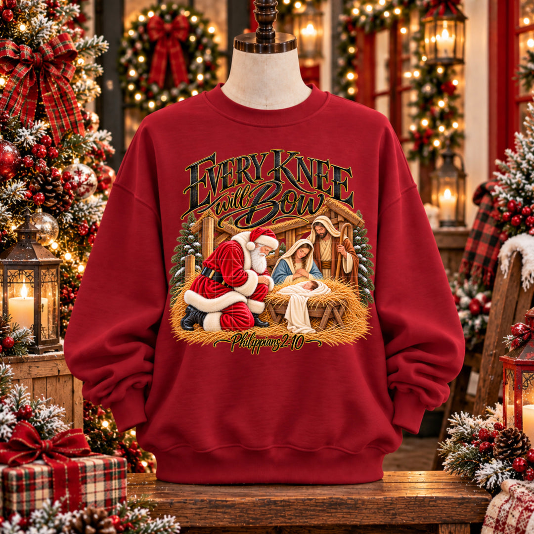 Every Knee Will Bow DTF Print