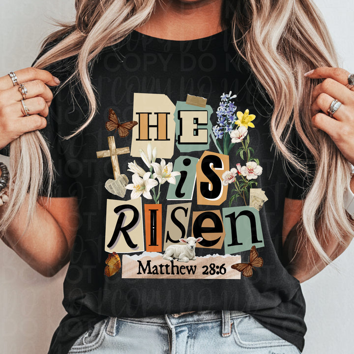 He is Risen DTF Print