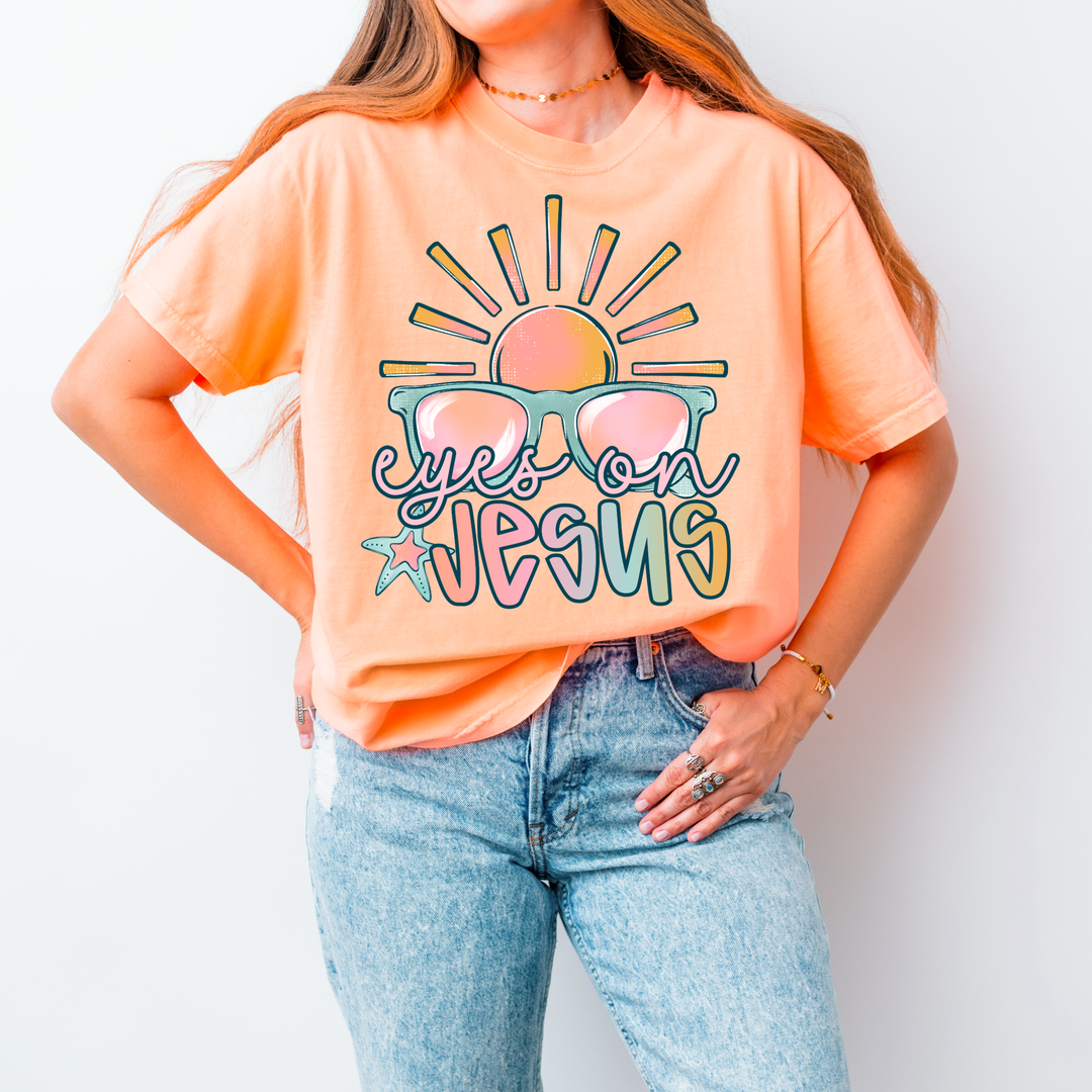 Eyes on Jesus DTF Print
