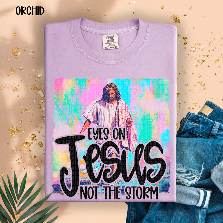 Eyes On Jesus DTF Print