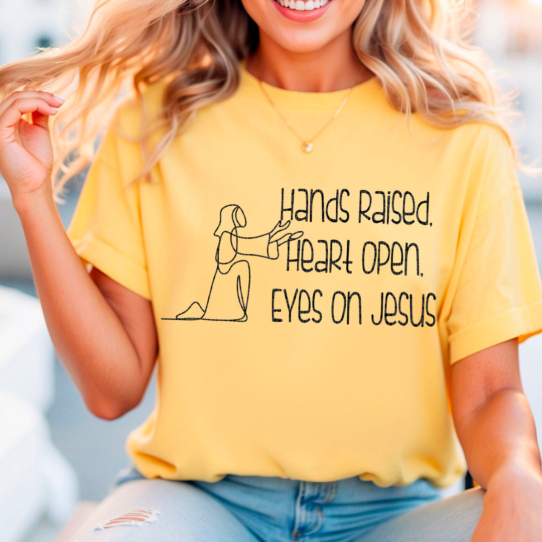 Eyes On Jesus DTF Print
