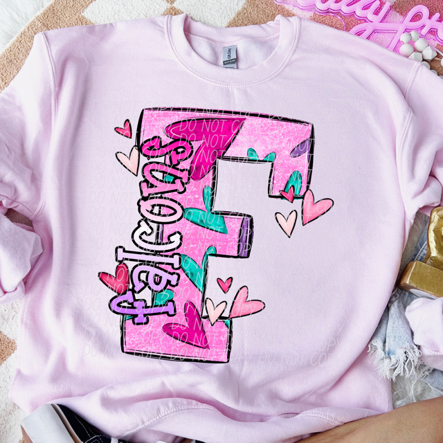 Valentine's Day Mascots DTF Print