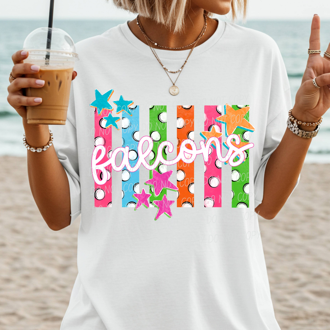 Polka Dot Pride DTF Print
