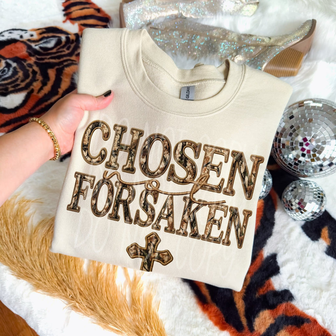 Choose Foresaken Camo DTF Print
