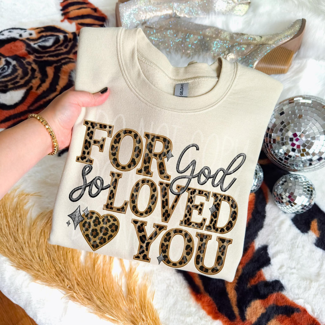 For God so Loved you DTF Print