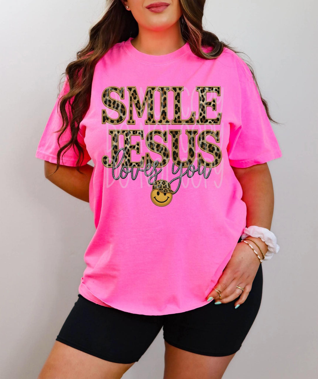 Smile Jesus Loves you DTF Print