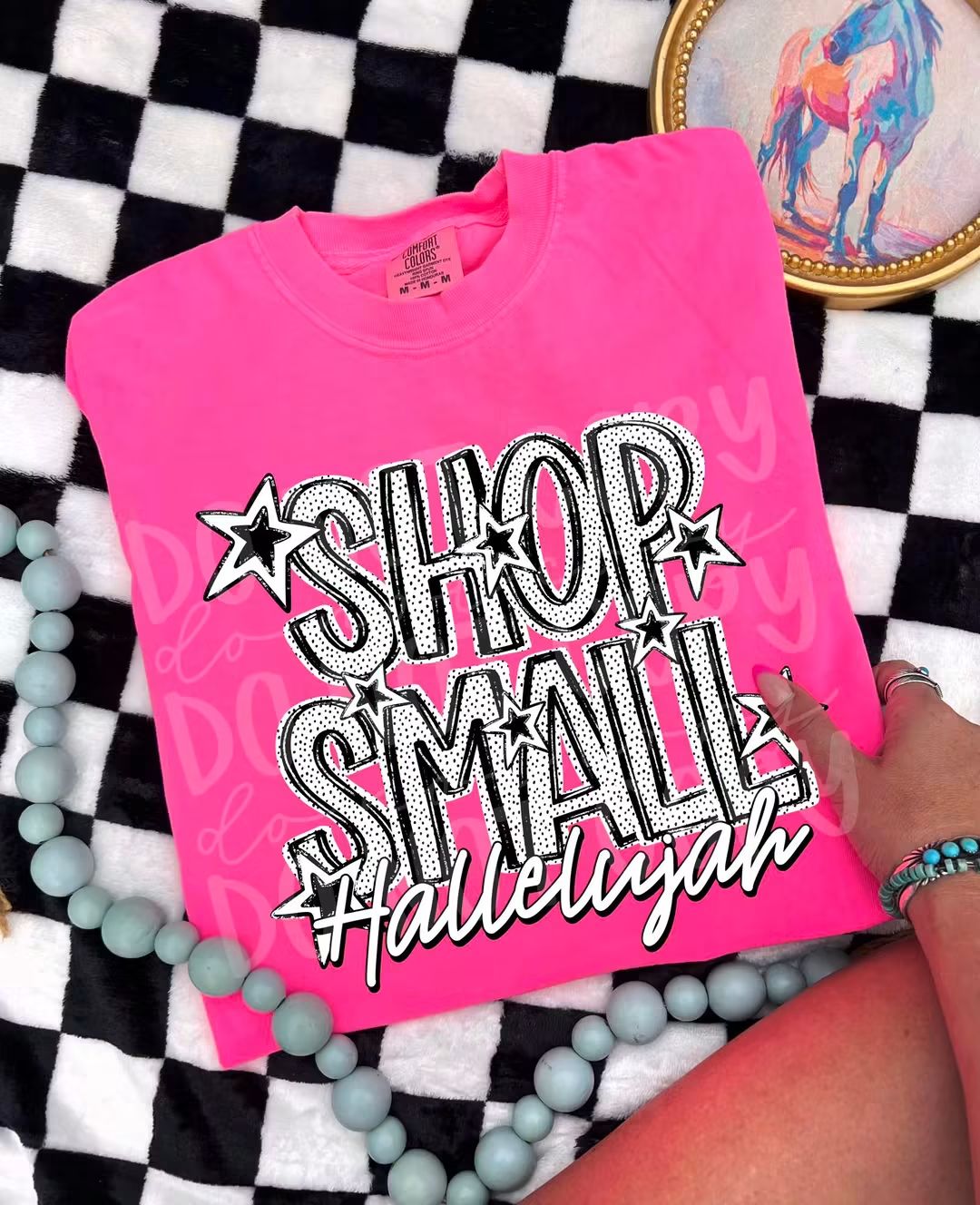 Shop Small Hallelujah DTF Print