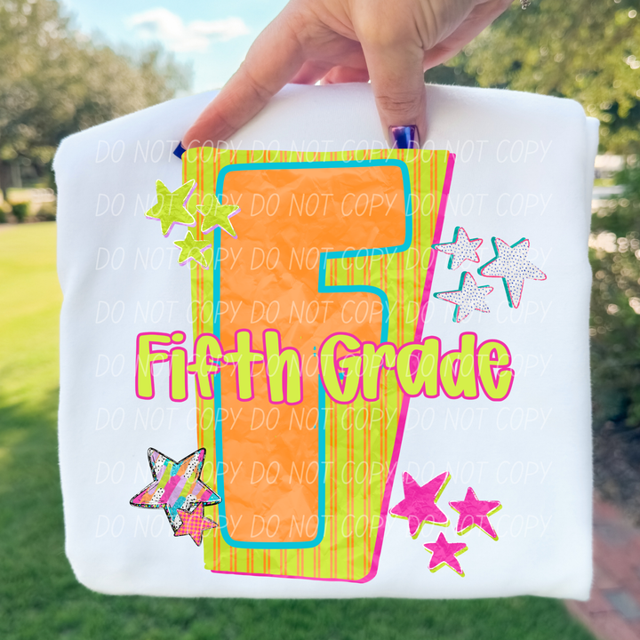 CS June 26 Grade Levels DTF Print