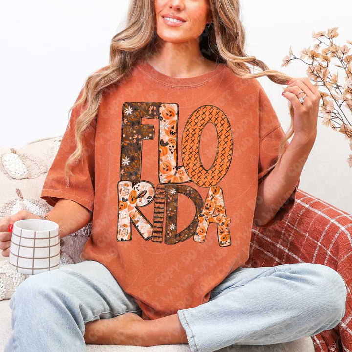 State Pumpkin Alpha DTF Print