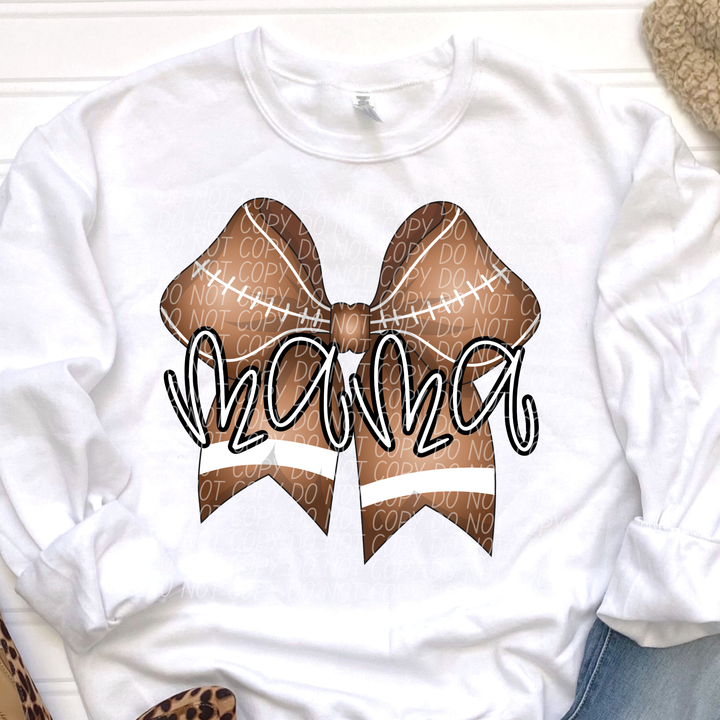 Mama Sports Bow DTF Print