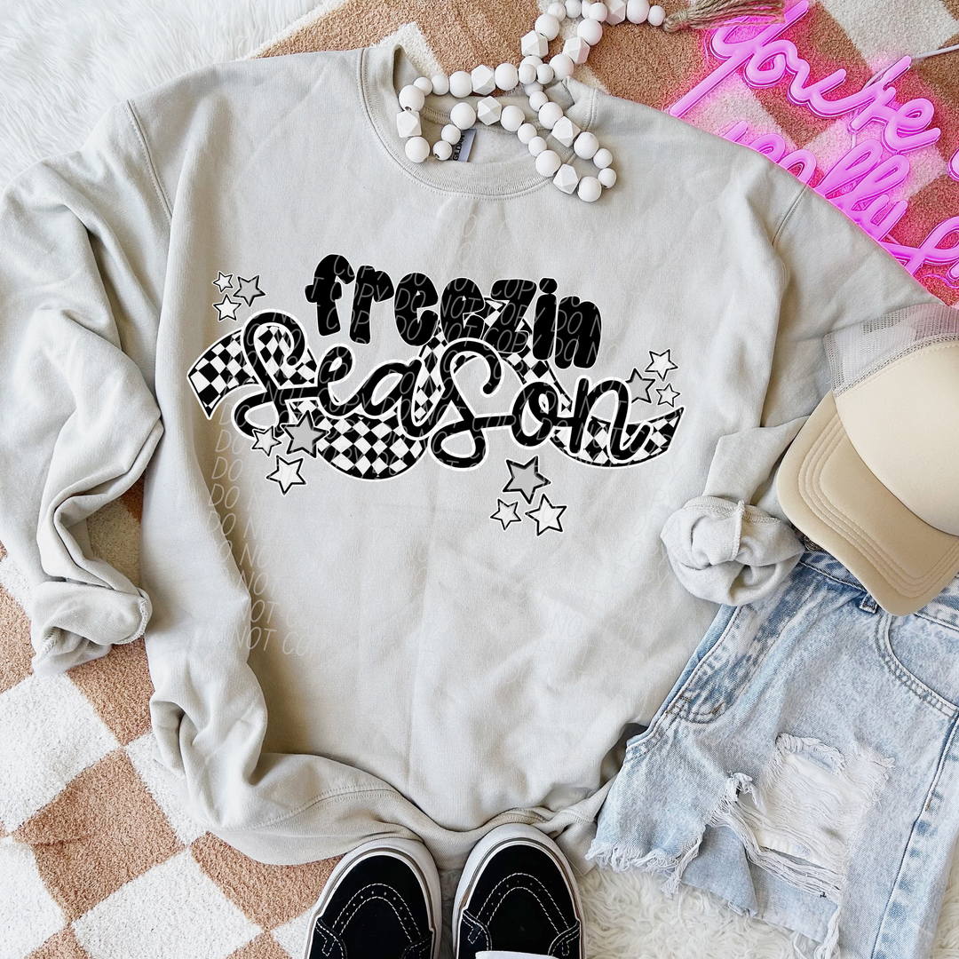 Freezin' Season DTF Print