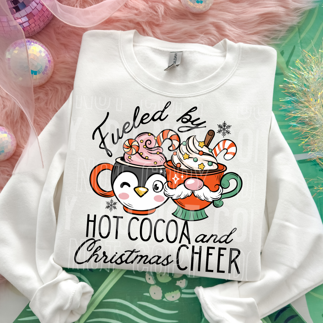 Fueled By Hot Cocoa DTF Print
