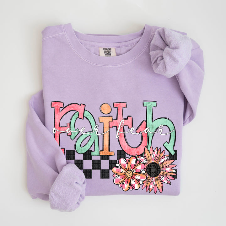 Faith Over Fear DTF Print