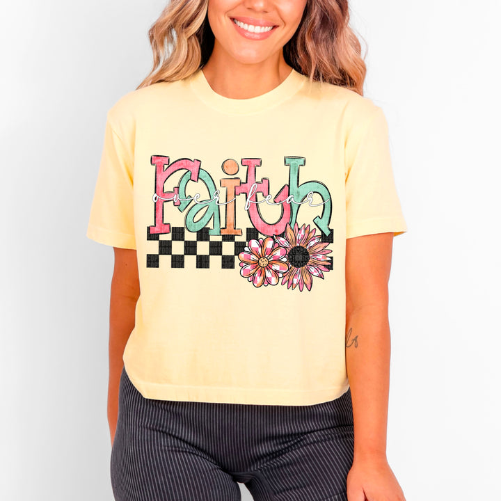 Faith Over Fear DTF Print
