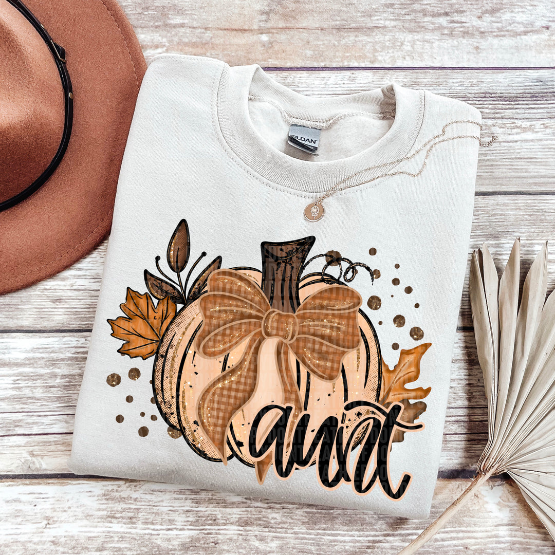Fall Glitter Pumpkin Collection DTF Print