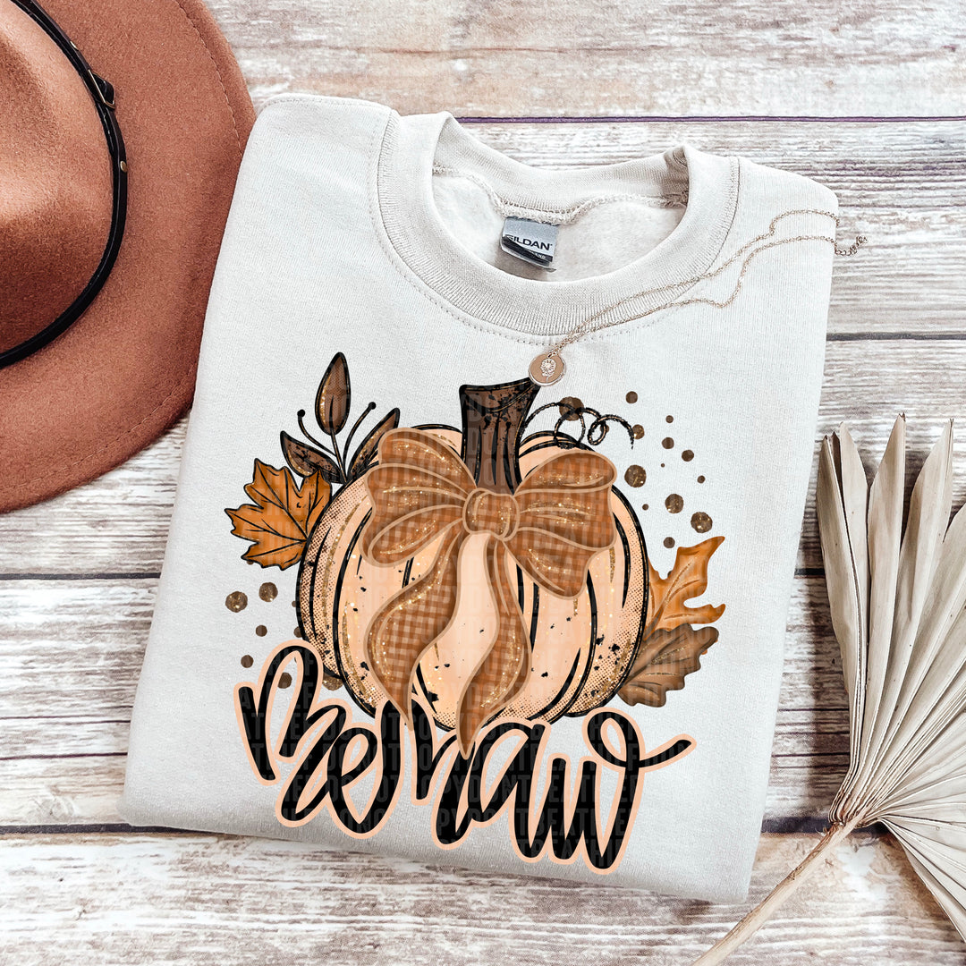Fall Glitter Pumpkin Collection DTF Print