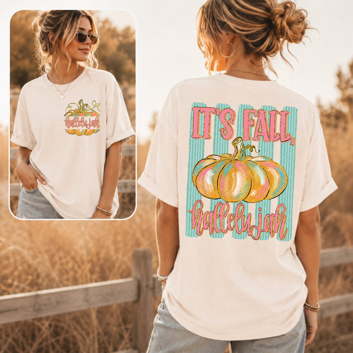 Fall Hallelujah DTF Print