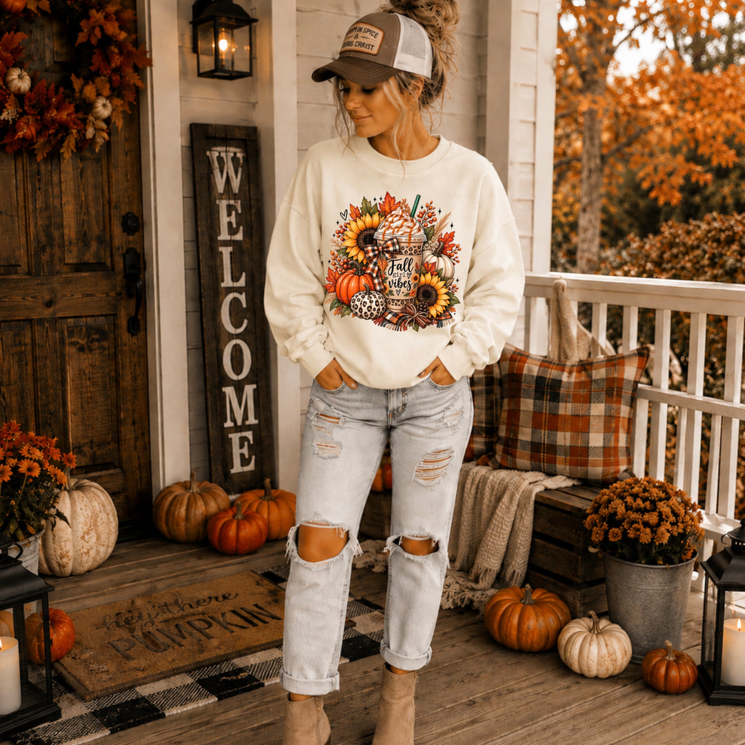 Fall Girl Vibes DTF Print