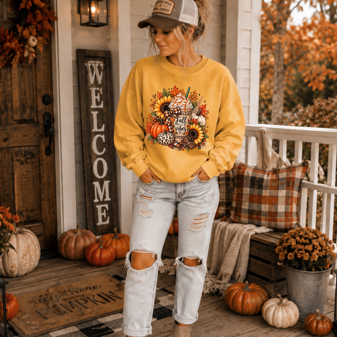 Fall Girl Vibes DTF Print