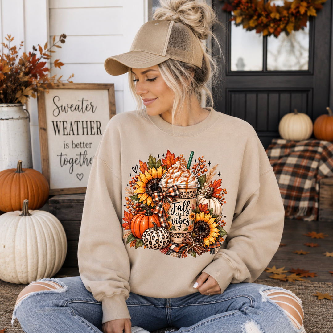 Fall Girl Vibes DTF Print