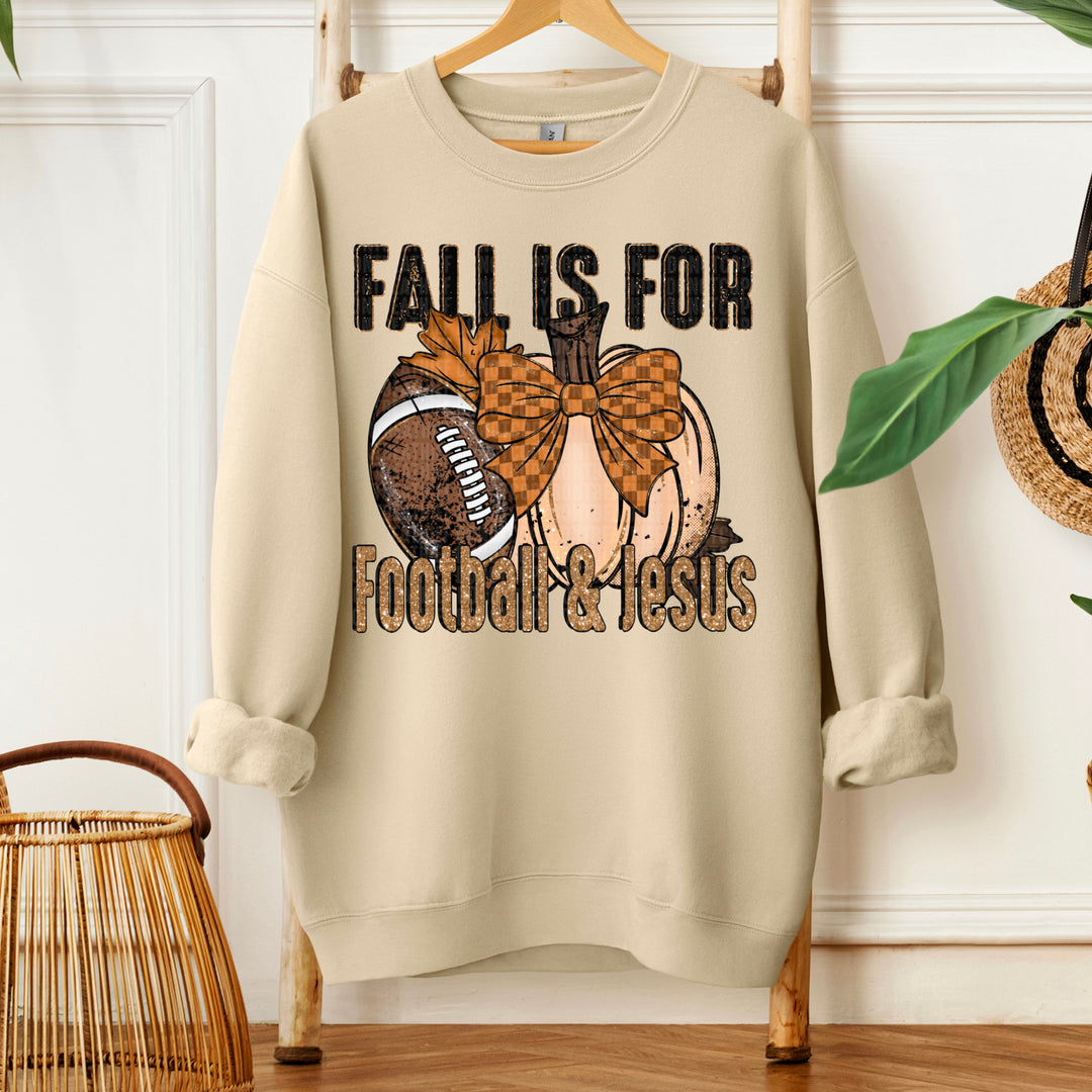 Fall Is For Ball And Jesus DTF Print