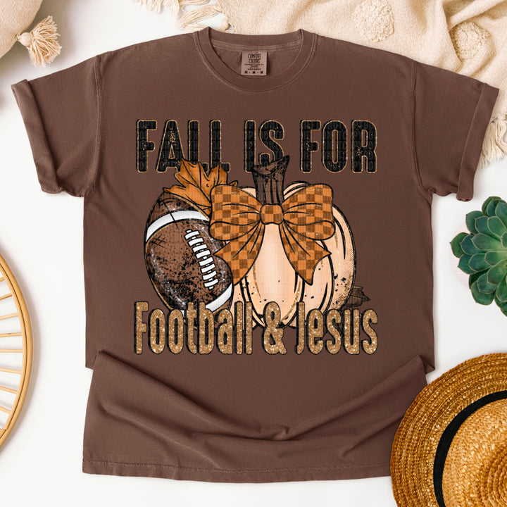 Fall Is For Ball And Jesus DTF Print