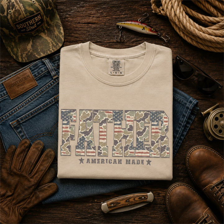 Camo Patriotic Men Collection DTF Print
