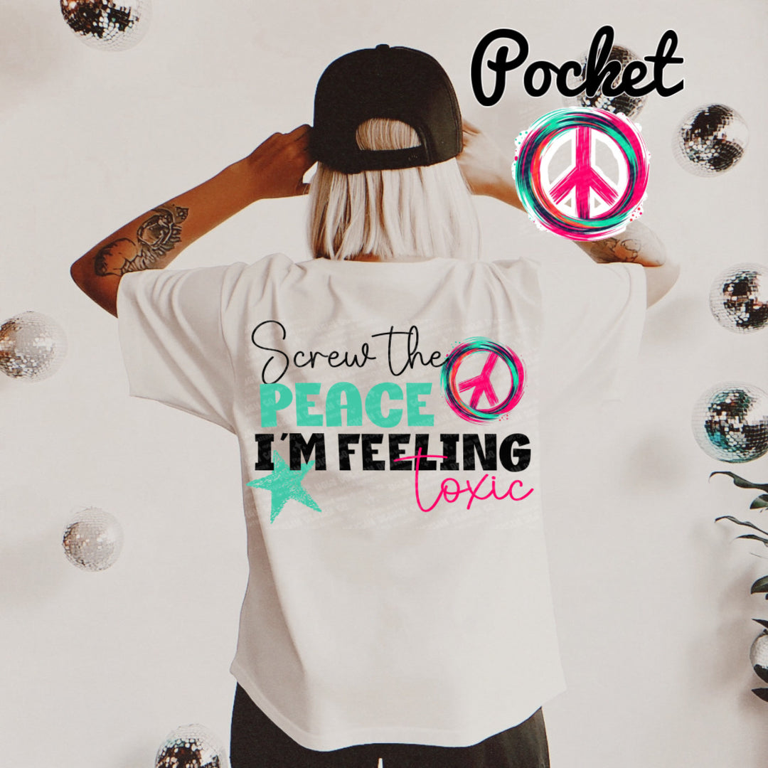 Peace POCKET DTF Print
