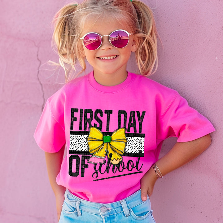 First Day Of School DTF Print