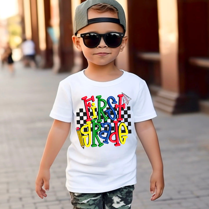 Grade School Boy DTF Print