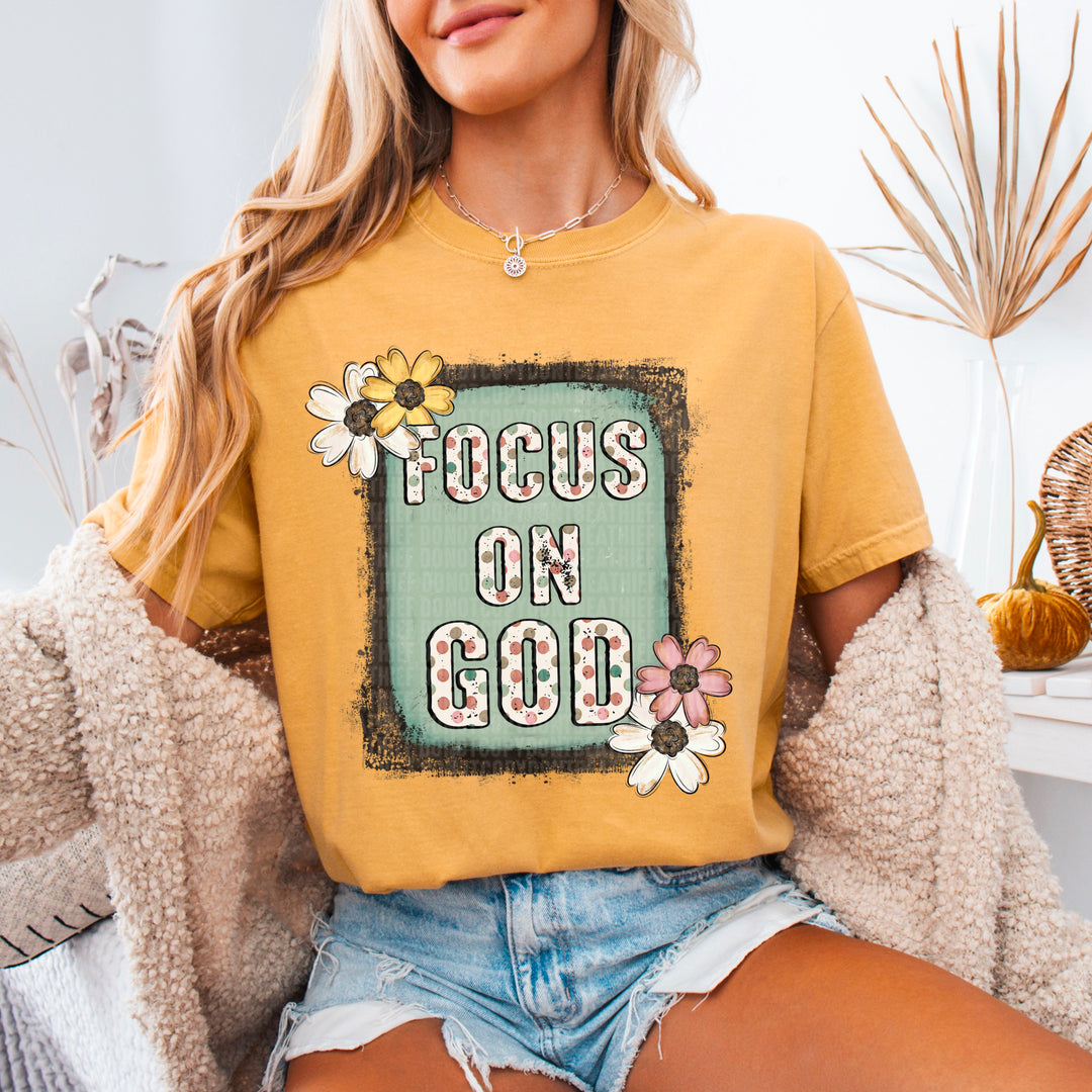 Focus On God DTF Print