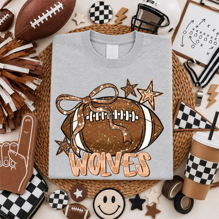 Coquette Football Mascots DTF Print