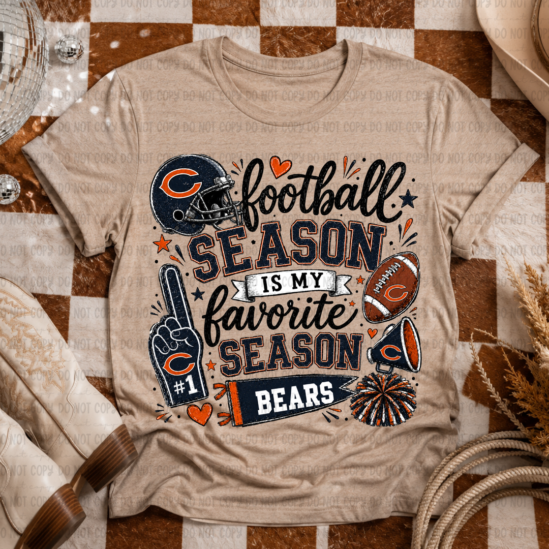 Football Season Mascots DTF Print