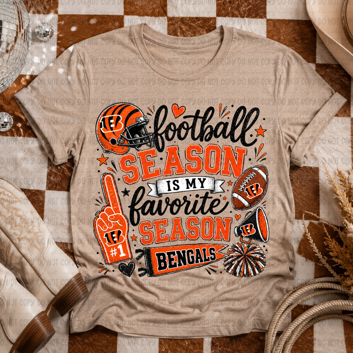 Football Season Mascots DTF Print