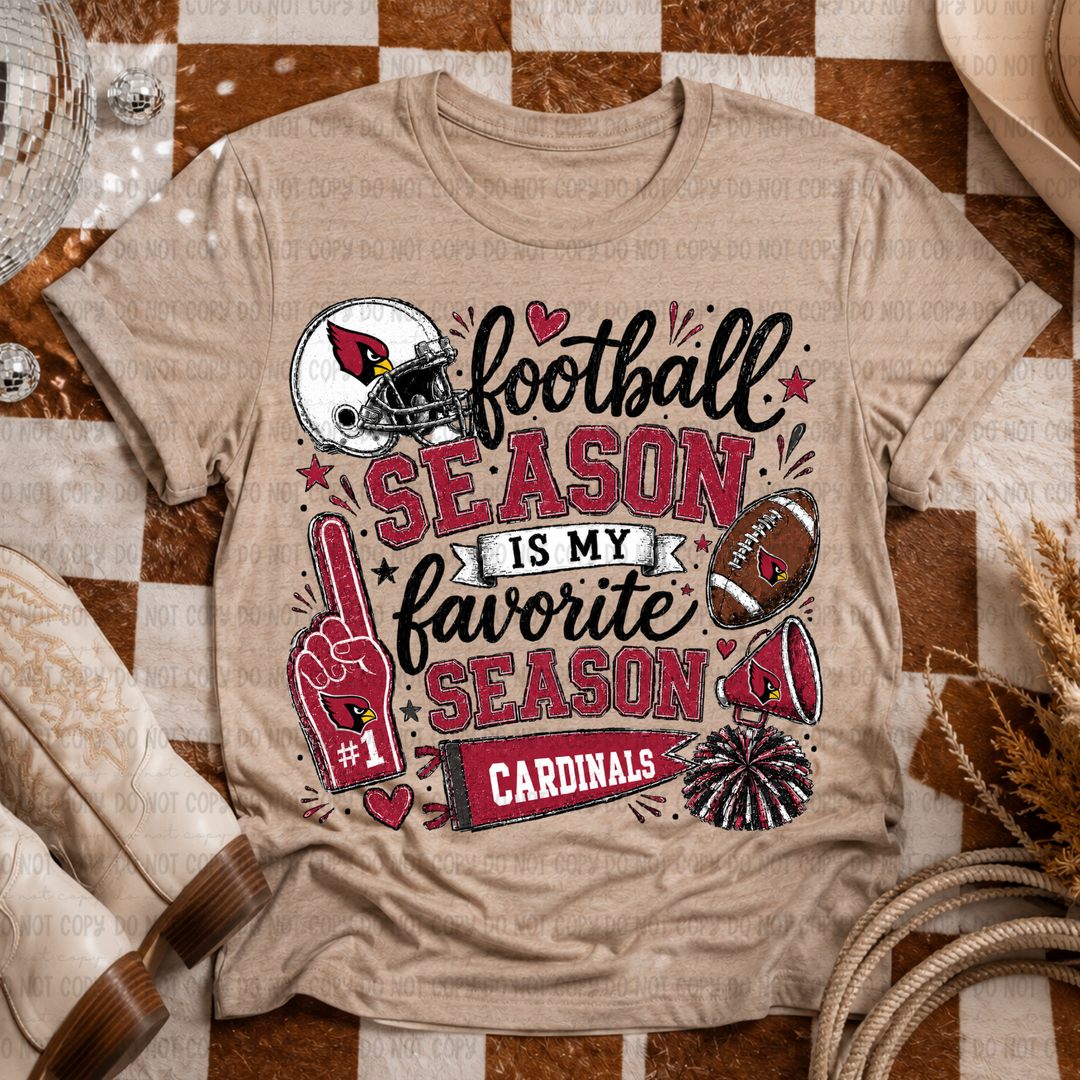 Football Season Mascots DTF Print